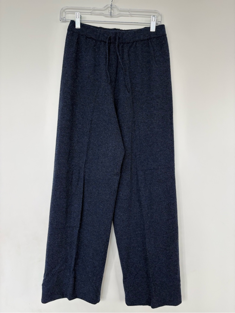 NWOT Neiman Marcus cashmere blue sweater pants s/m (6-8) fit